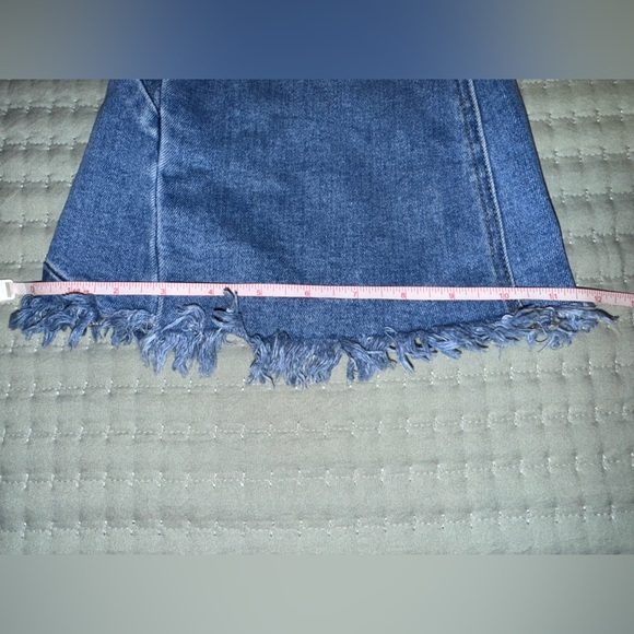 Altar’d State High Rise, distressed, super Flare Jeans size 28. GUC - Picture 7 of 13